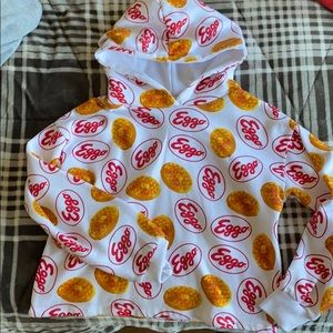 Forever 21 cropped hoodie